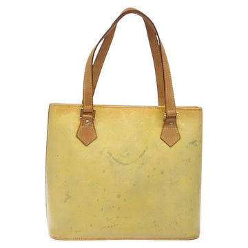 LOUIS VUITTON Monogram Vernis Houston Hand Bag Gris M91053 LV Auth 118533 - 0