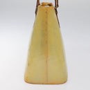 LOUIS VUITTON Monogram Vernis Houston Hand Bag Gris M91053 LV Auth 118533-4