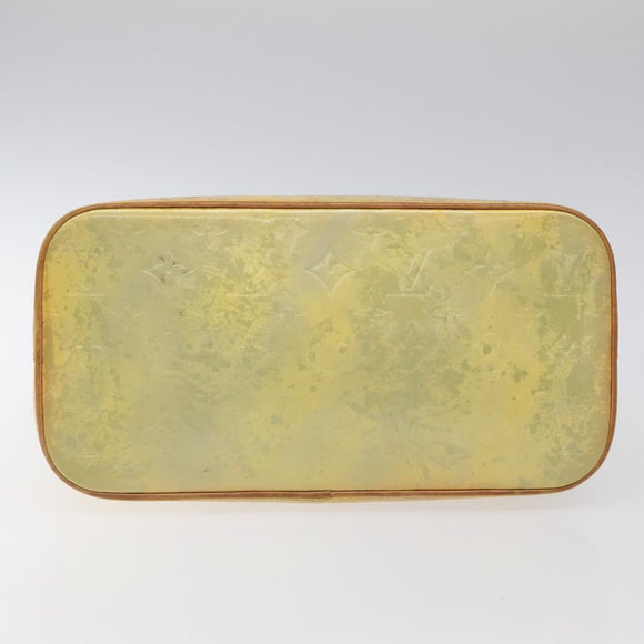 LOUIS VUITTON Monogram Vernis Houston Hand Bag Gris M91053 LV Auth 118533