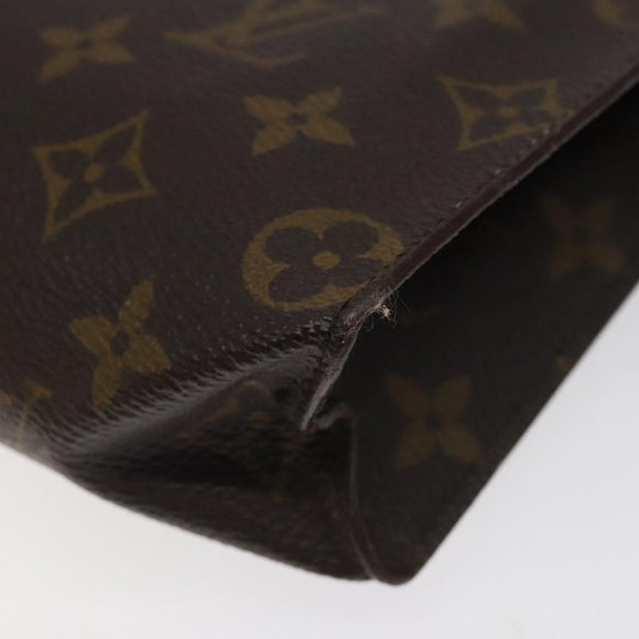 LOUIS VUITTON Monogram Poche Toilette 26 Pouch M47542 LV Auth 118540