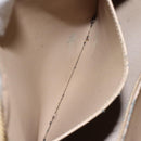 LOUIS VUITTON Monogram Vernis Houston Hand Bag Beige M91004 LV Auth 118545-23