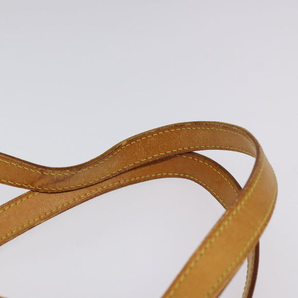 LOUIS VUITTON Monogram Vernis Houston Hand Bag Beige M91004 LV Auth 118545