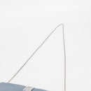 Miu Miu Matelasse Chain Shoulder Bag Leather Light Blue Silver Auth 118556M-14