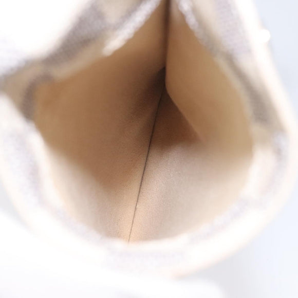 LOUIS VUITTON Damier Azur Etui A Lunettes MM Glasses Case N60025 LV Auth 118558