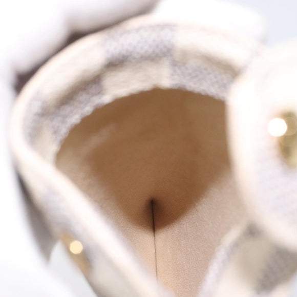 LOUIS VUITTON Damier Azur Etui A Lunettes MM Glasses Case N60025 LV Auth 118558