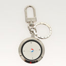 LOUIS VUITTON Porte Cles Compass Charm metal Silver M61915 LV Auth 118562-2