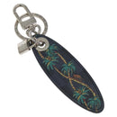 LOUIS VUITTON Damier Cobalt Porte Cles Surf Charm M70754 LV Auth 118565-1