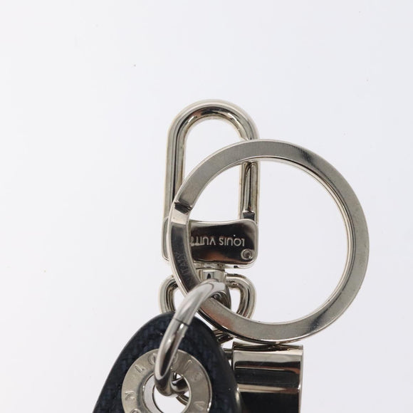 LOUIS VUITTON Damier Cobalt Porte Cles Surf Charm M70754 LV Auth 118565