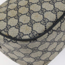 GUCCI GG Supreme Sherry Line Shoulder Bag PVC Beige Gold 02 14 032 Auth 118601-16