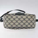 GUCCI GG Supreme Sherry Line Shoulder Bag PVC Beige Gold 02 14 032 Auth 118601-5