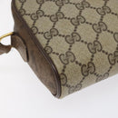 GUCCI GG Supreme Web Sherry Line Shoulder Bag PVC Beige 116 02 089 Auth 118603-17