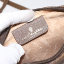 GUCCI GG Supreme Web Sherry Line Shoulder Bag PVC Beige 116 02 089 Auth 118603-19