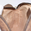 GUCCI GG Supreme Web Sherry Line Shoulder Bag PVC Beige 116 02 089 Auth 118603-21