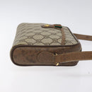 GUCCI GG Supreme Web Sherry Line Shoulder Bag PVC Beige 116 02 089 Auth 118603-3