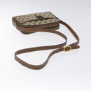 GUCCI GG Supreme Web Sherry Line Shoulder Bag PVC Beige 116 02 089 Auth 118603-7