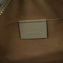 GUCCI Sherry Line Shoulder Bag Leather White Red Navy 517350 Auth 118604-15