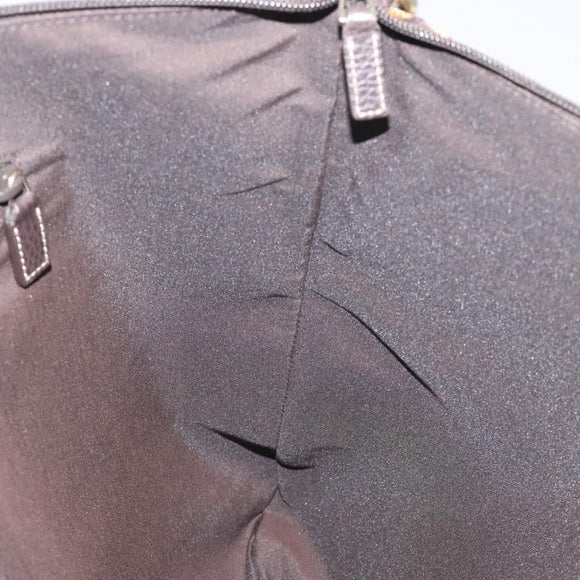 GUCCI GG Crystal Shoulder Bag Coated Canvas Beige Gold 190628 Auth 118619