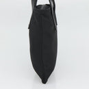 PRADA Hand Bag Nylon Black Silver Auth 118620-4