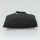 PRADA Hand Bag Nylon Black Silver Auth 118620-5
