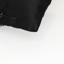 PRADA Shoulder Bag Nylon Black Silver Auth 118631-9