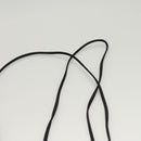 PRADA Shoulder Bag Nylon Black Silver Auth 118631-8