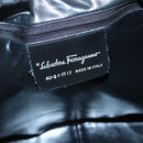 Salvatore Ferragamo Tote Bag Nylon Black Silver Auth 118636-12