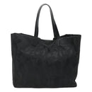 Salvatore Ferragamo Tote Bag Nylon Black Silver Auth 118636-2