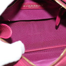 BURBERRY Nova Check Hand Bag Canvas 2way Beige Gold Auth 118645-16