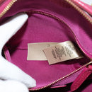 BURBERRY Nova Check Hand Bag Canvas 2way Beige Gold Auth 118645-19