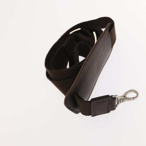 BURBERRY Nova Check Bandouliere Boston Bag Nylon 2way Beige Silver Auth 118648