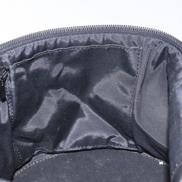 Burberrys Nova Check Hand Bag Canvas Beige Gold Auth 118660