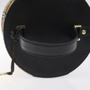 Burberrys Nova Check Hand Bag Canvas Beige Gold Auth 118660-7