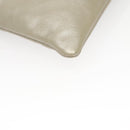 LOEWE Shoulder Bag Leather Gray Gold Auth 118663-14