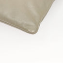 LOEWE Shoulder Bag Leather Gray Gold Auth 118663-9