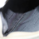 LOEWE Shoulder Bag Leather Gray Gold Auth 118663-11