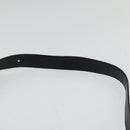 Salvatore Ferragamo Gancini Shoulder Bag Leather Black Gold Auth 118667-8