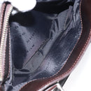 BURBERRY Nova Check Hand Bag Canvas Beige Silver Auth 118670-20