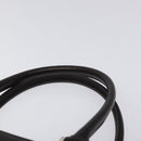 BURBERRY Nova Check Hand Bag Canvas Beige Silver Auth 118670-8