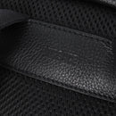 VERSACE Backpack Leather Black Gold Auth 118682V-17