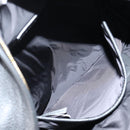 VERSACE Backpack Leather Black Gold Auth 118682A-24