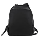 VERSACE Backpack Leather Black Gold Auth 118682V-2