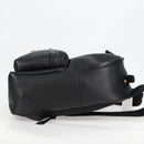 VERSACE Backpack Leather Black Gold Auth 118682V-4