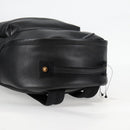 VERSACE Backpack Leather Black Gold Auth 118682A-6