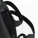 VERSACE Backpack Leather Black Gold Auth 118683V-15
