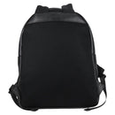 VERSACE Backpack Leather Black Gold Auth 118683A-2