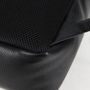 VERSACE Backpack Leather Black Gold Auth 118684A-17