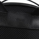 VERSACE Backpack Leather Black Gold Auth 118684A-18