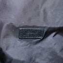 VERSACE Backpack Leather Black Gold Auth 118684A-10