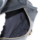 VERSACE Backpack Leather Black Gold Auth 118689A-22