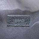 VERSACE Backpack Leather Black Gold Auth 118689A-23